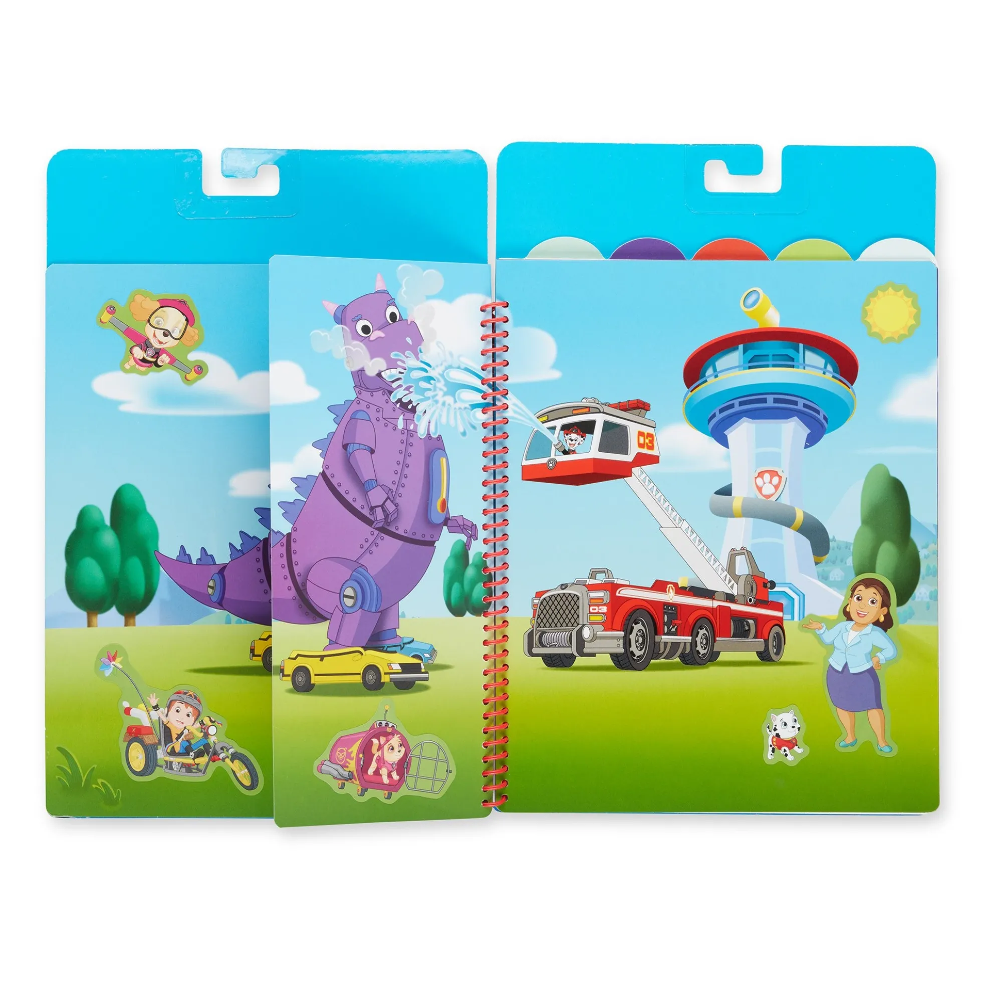 PAW Patrol Restickable Stickers Flip-Flap Pad - Ultimate Rescue