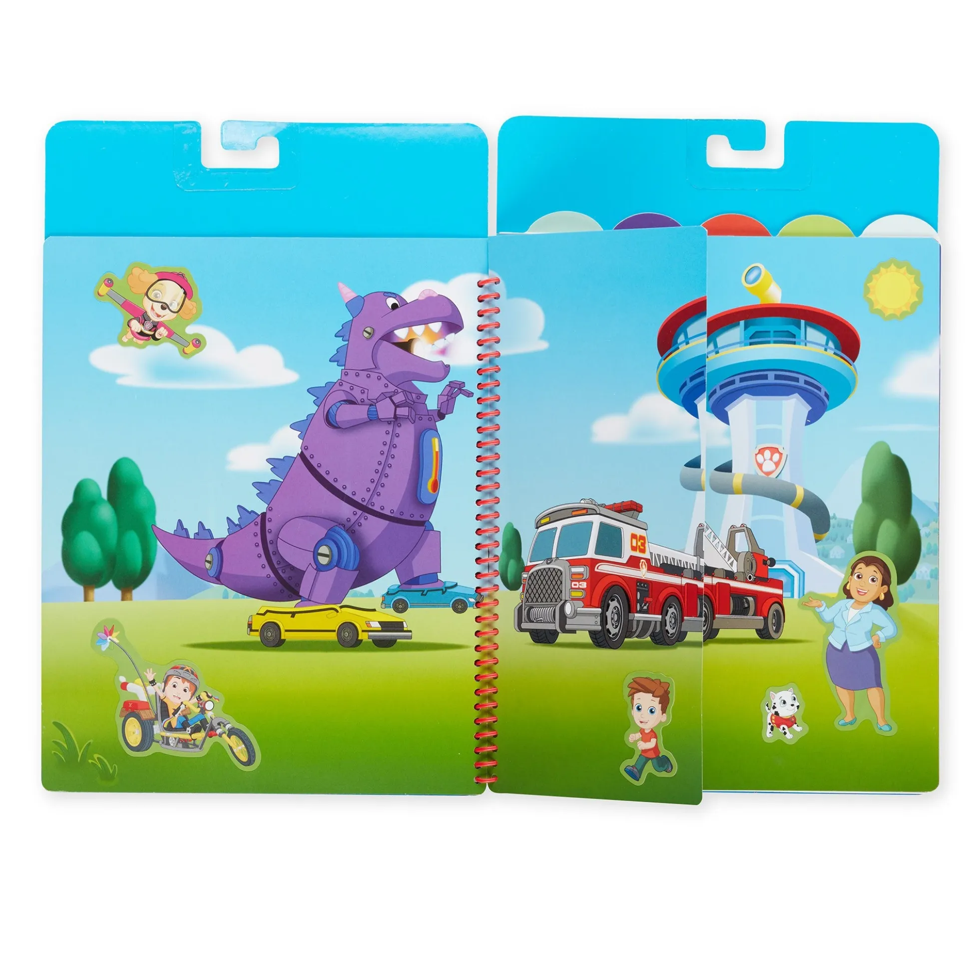 PAW Patrol Restickable Stickers Flip-Flap Pad - Ultimate Rescue