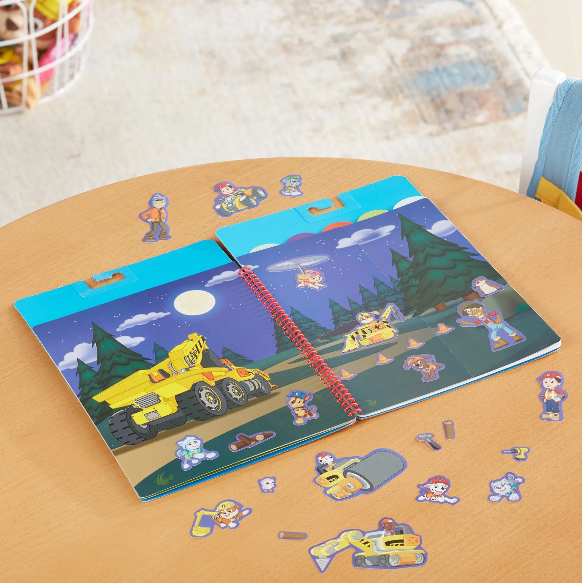 PAW Patrol Restickable Stickers Flip-Flap Pad - Ultimate Rescue