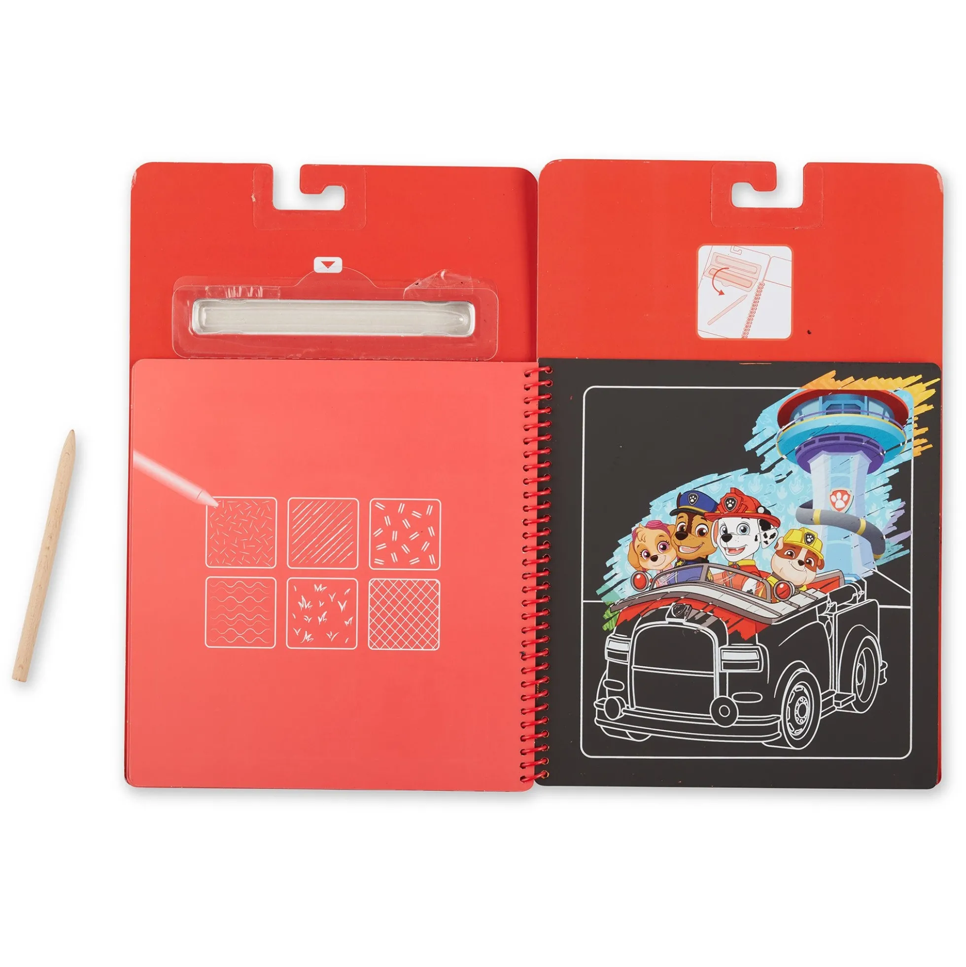 PAW Patrol Scratch Art Pad - Marshall