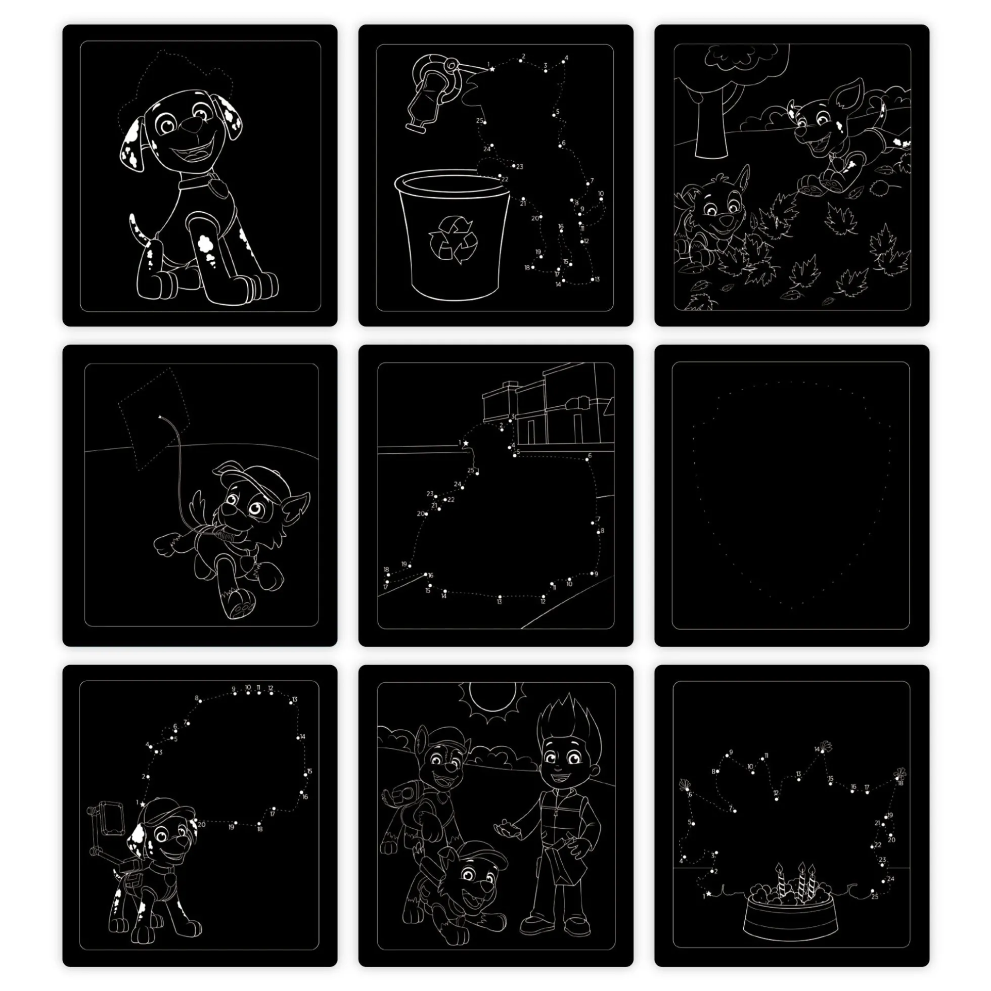 PAW Patrol Scratch Art Pad - Marshall
