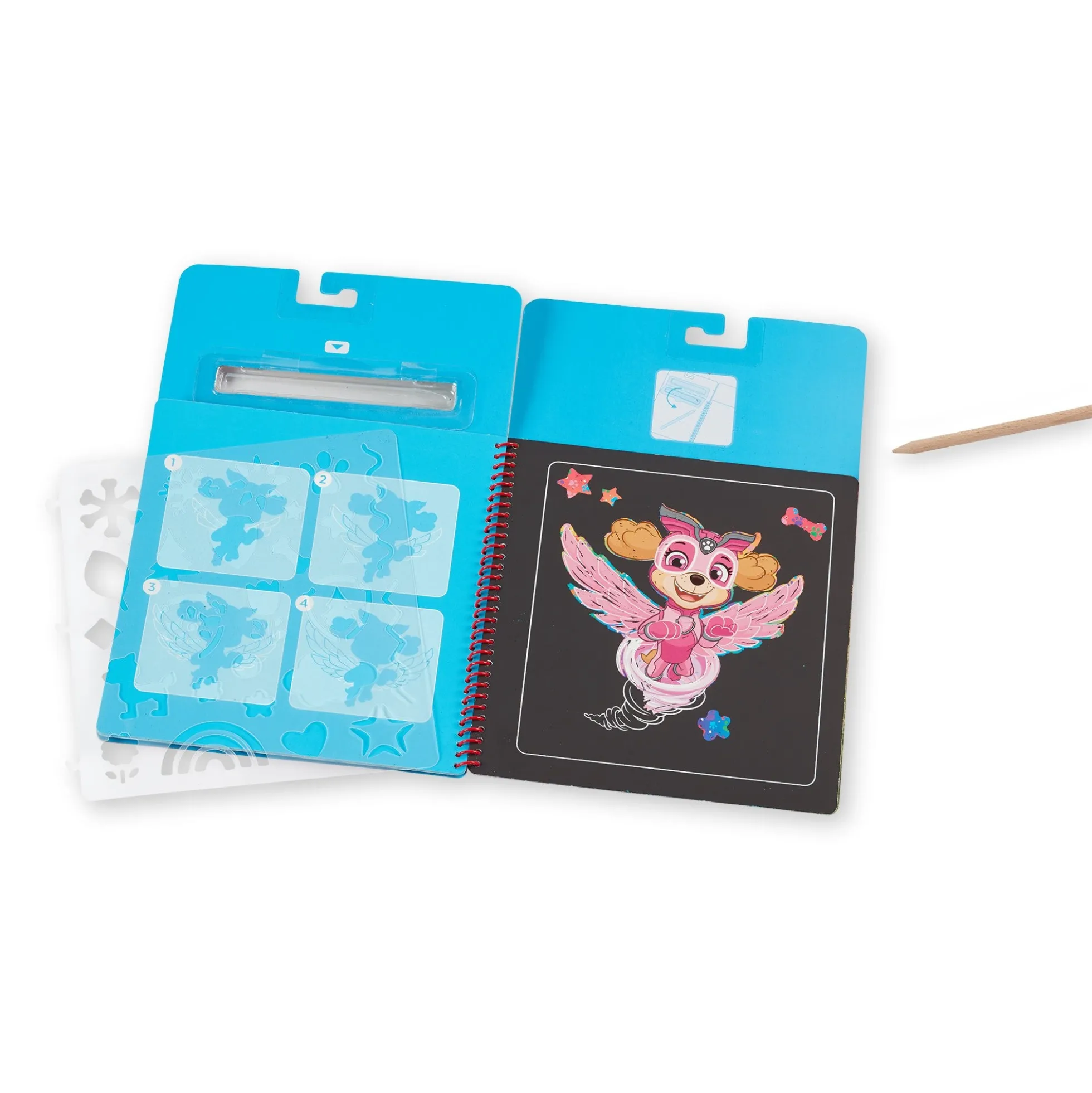 PAW Patrol Scratch Art Pad - Skye