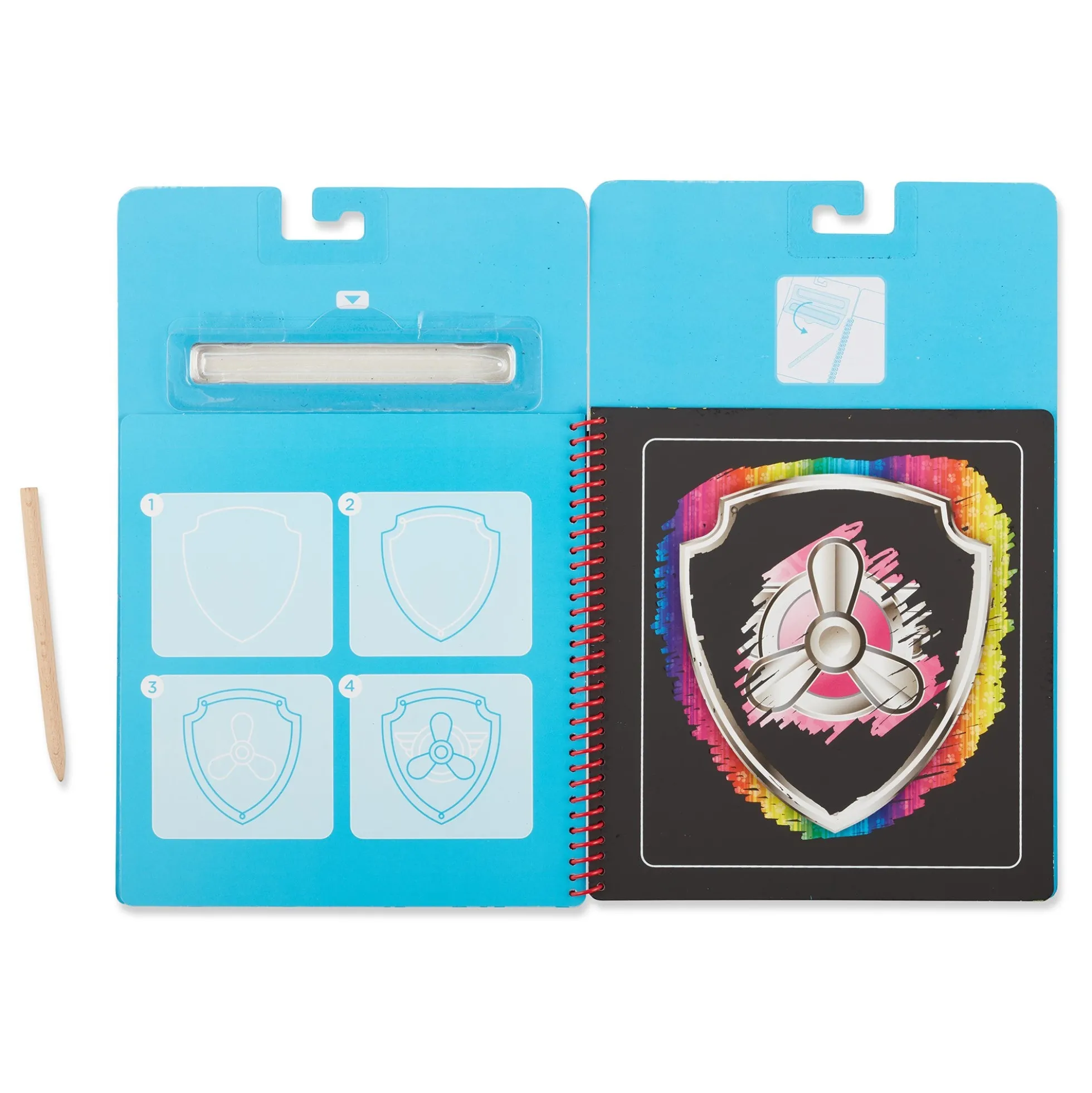PAW Patrol Scratch Art Pad - Skye