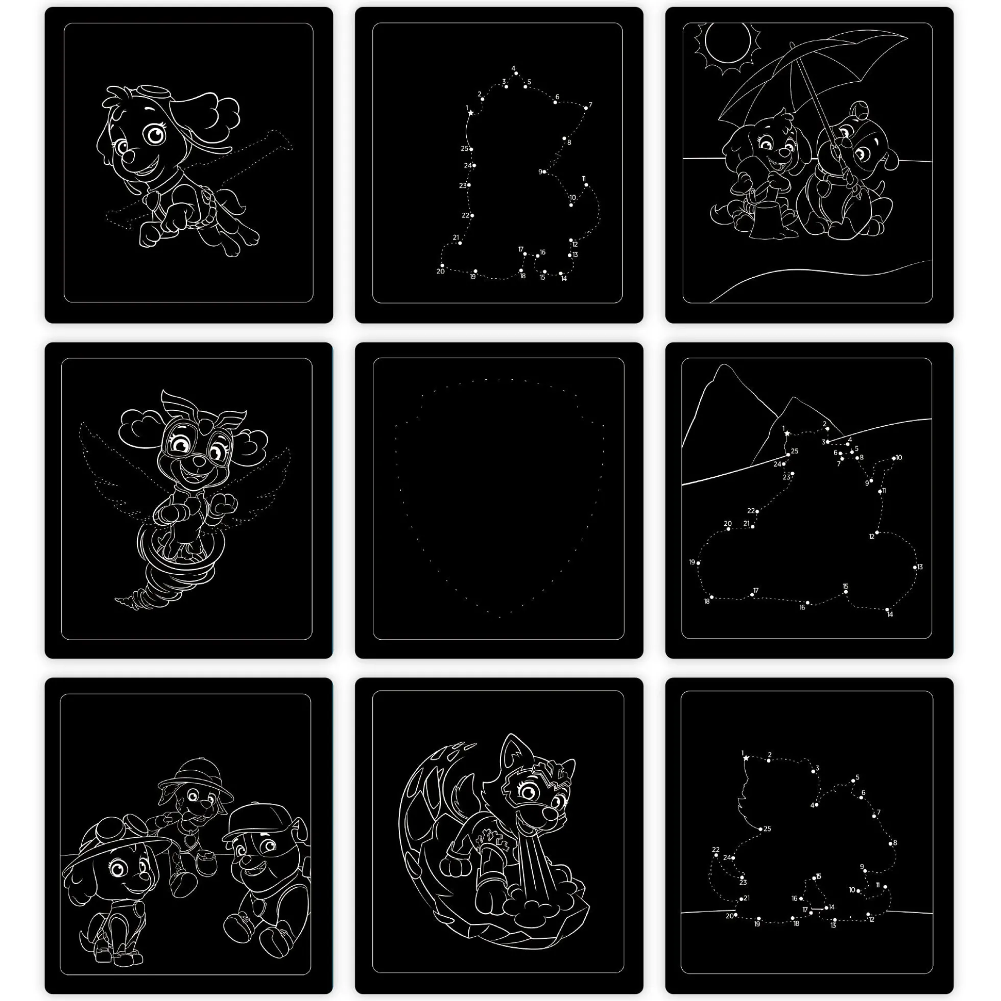 PAW Patrol Scratch Art Pad - Skye