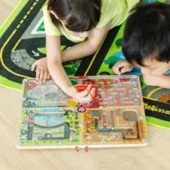 PAW Patrol Wooden 4-in-1 Magnetic Wand Maze Board