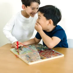 PAW Patrol Wooden 4-in-1 Magnetic Wand Maze Board