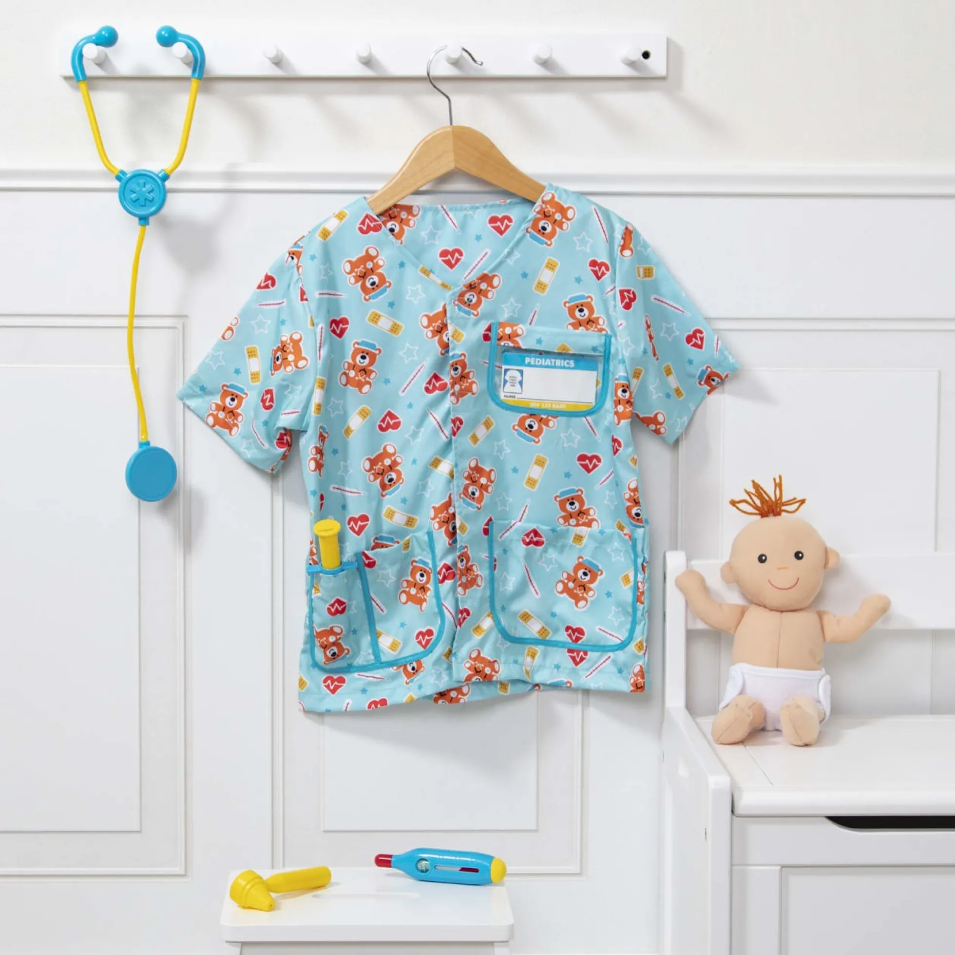 Pediatric Nurse Role Play Costume Set