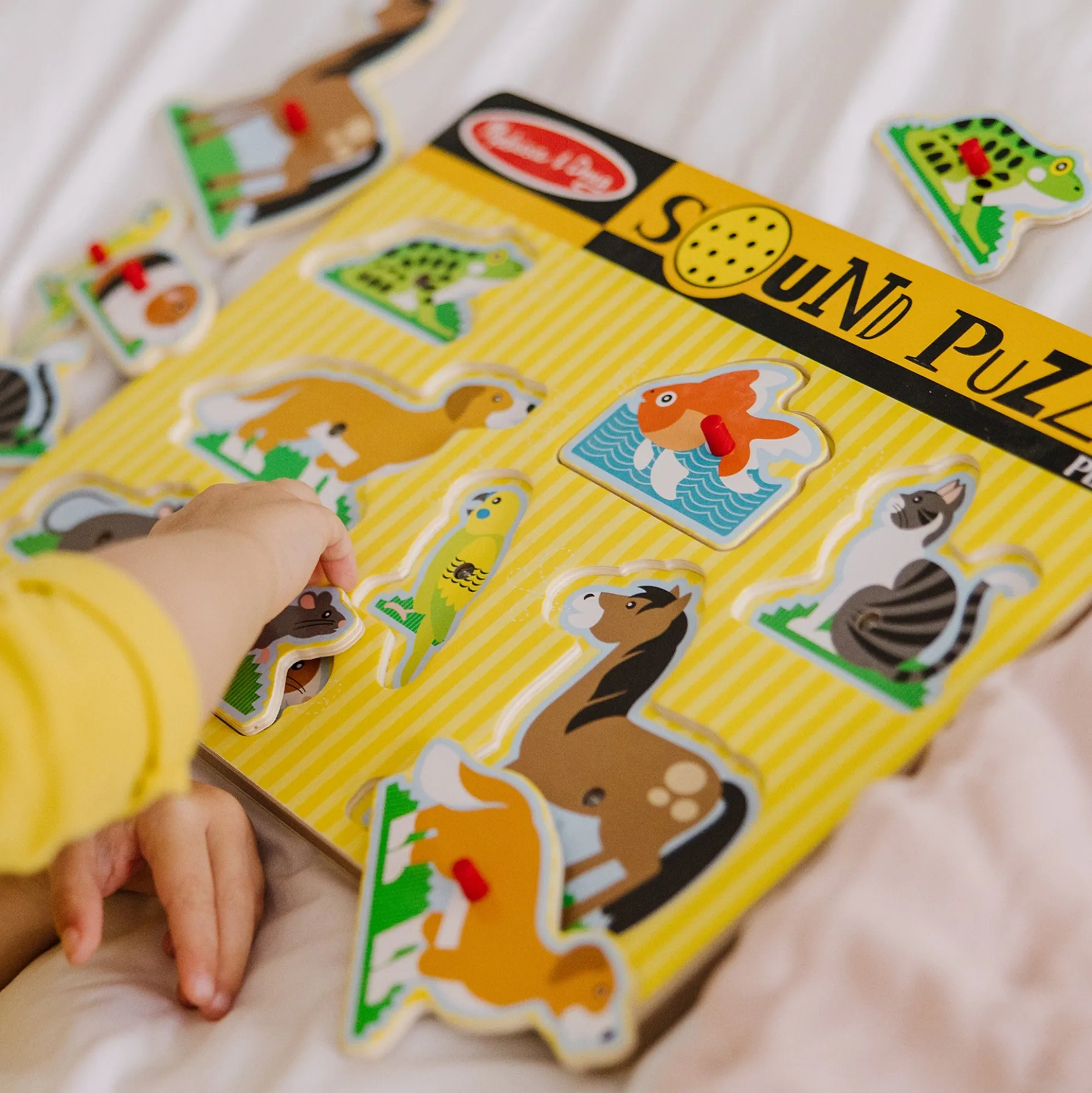 Pets Sound Puzzle - 8 Pieces