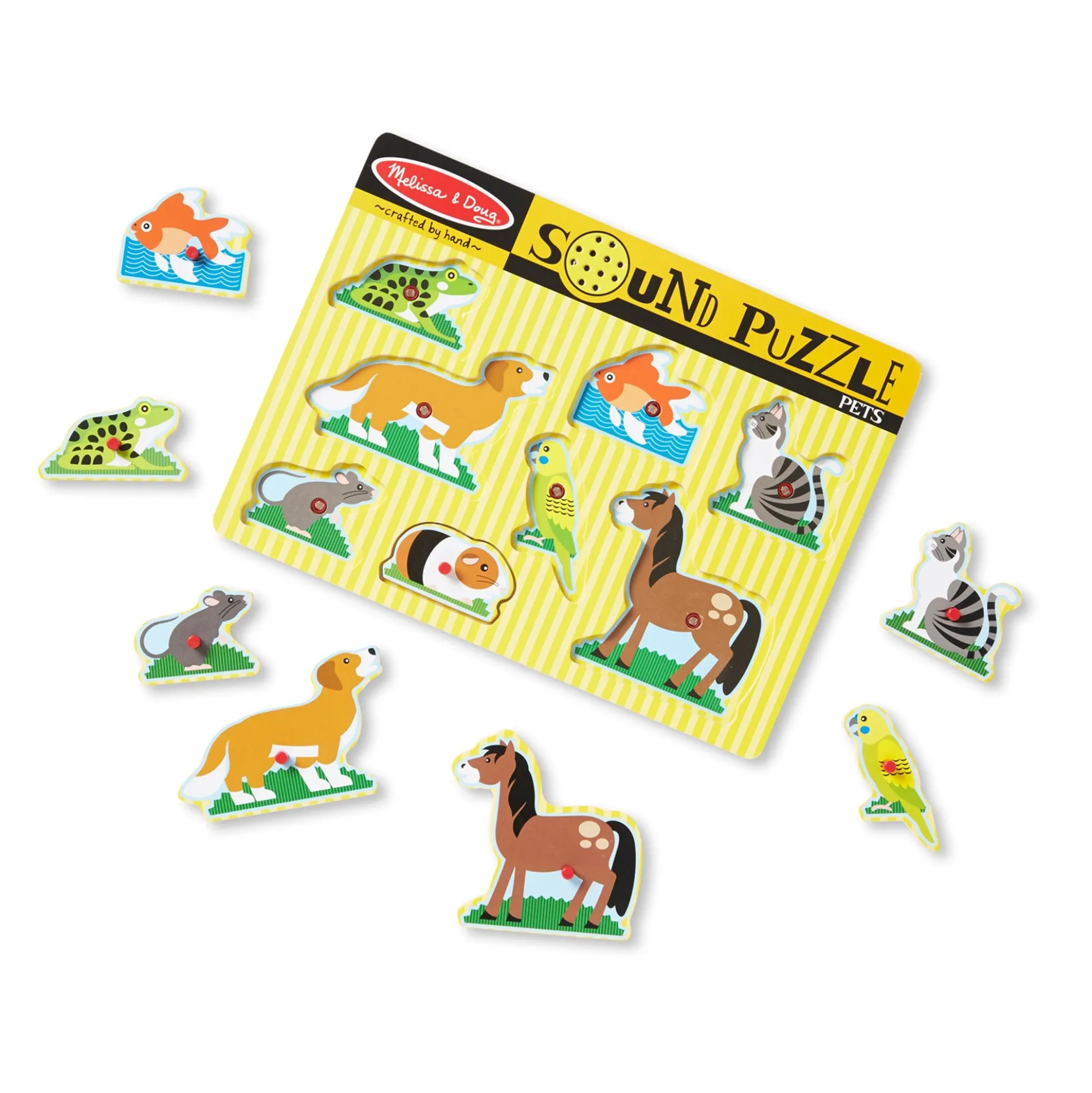 Pets Sound Puzzle - 8 Pieces