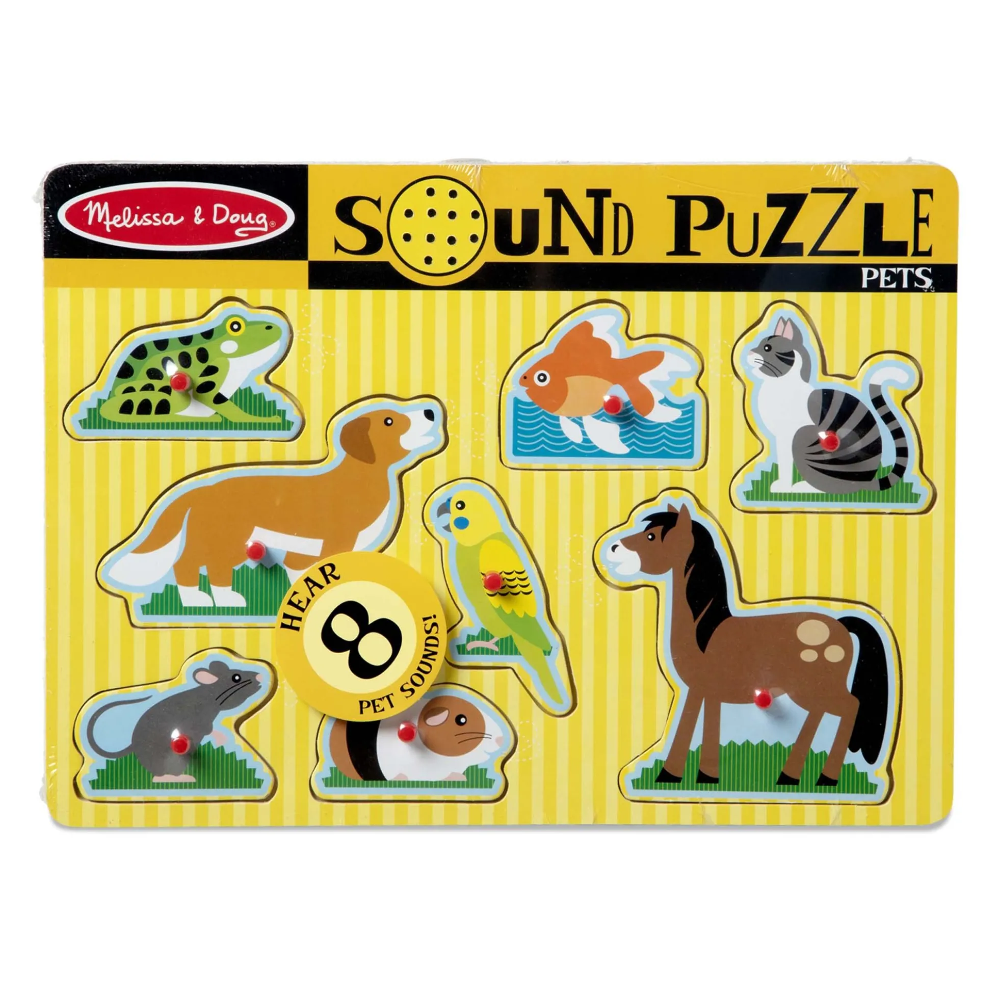 Pets Sound Puzzle - 8 Pieces