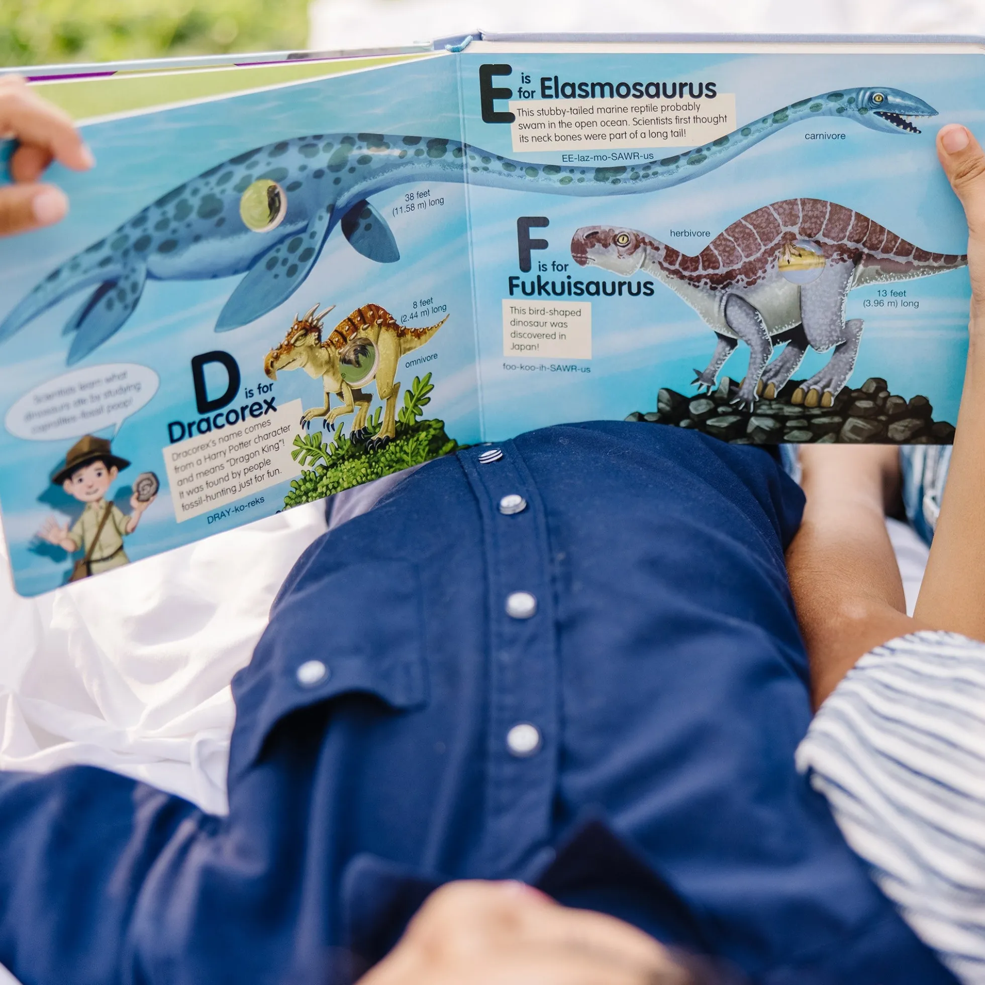 Poke-a-Dot: Dinosaurs A to Z Board Book