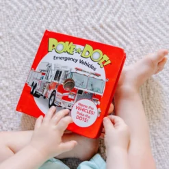 Poke-a-Dot: Emergency Vehicles Board Book