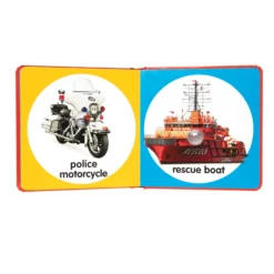 Poke-a-Dot: Emergency Vehicles Board Book