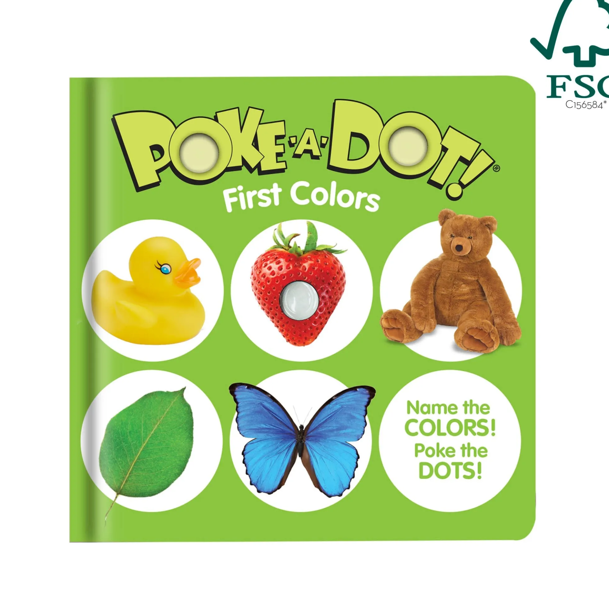 Poke-a-Dot: First Colors Board Book