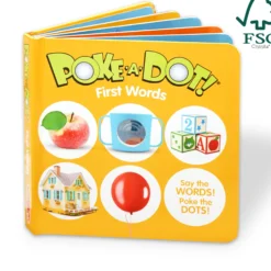 Poke-a-Dot: First Words Board Book