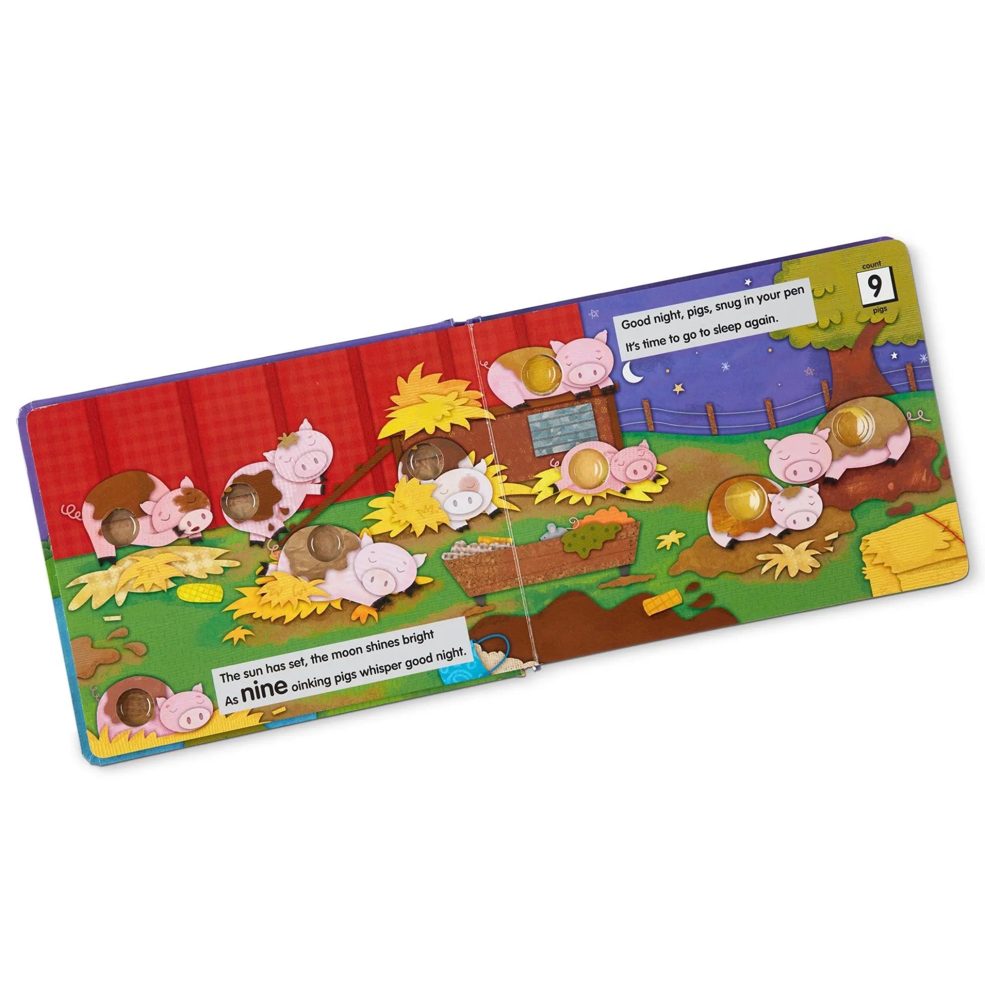 Poke-a-Dot: Good Night, Animals Board Book