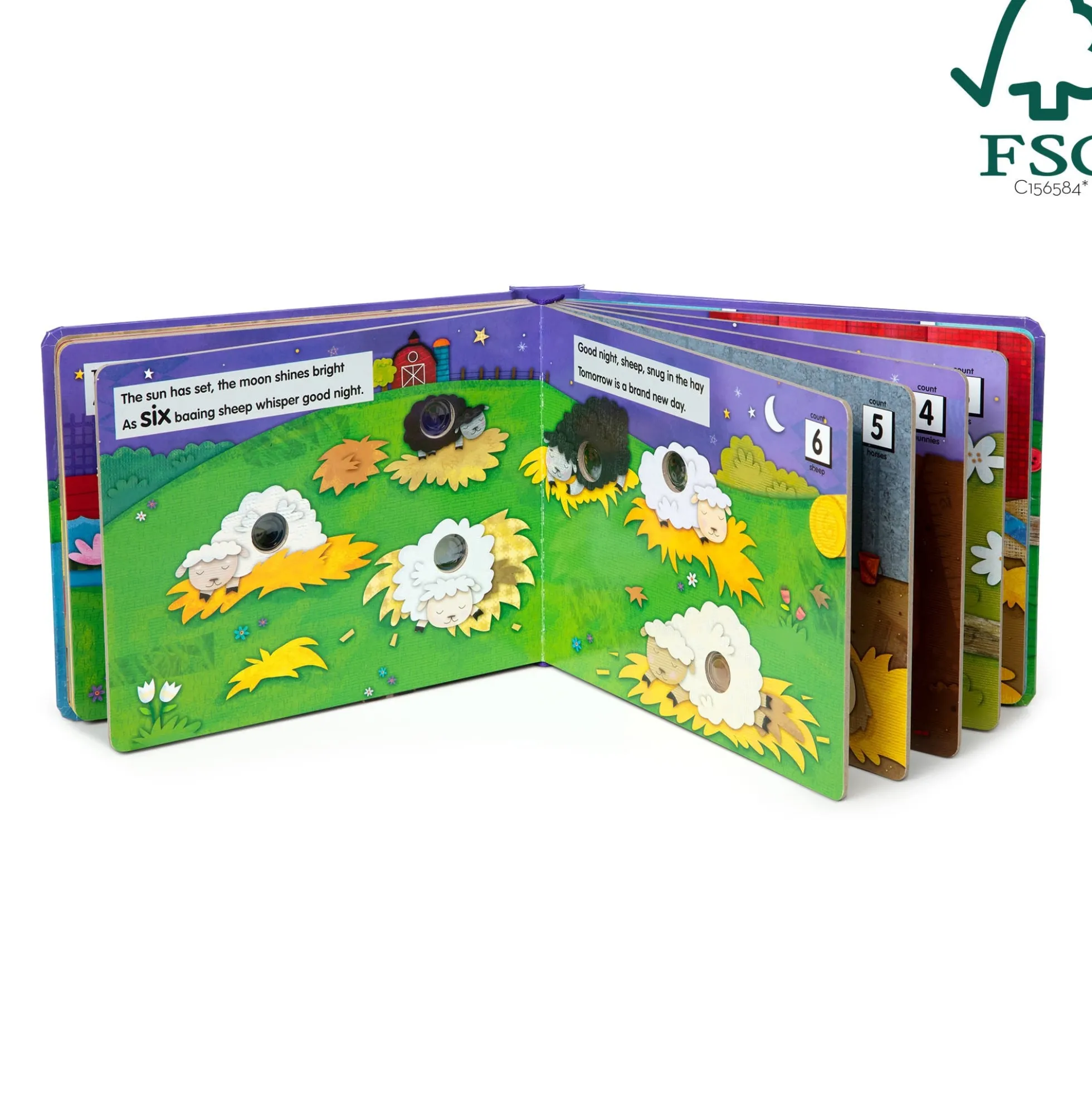 Poke-a-Dot: Good Night, Animals Board Book