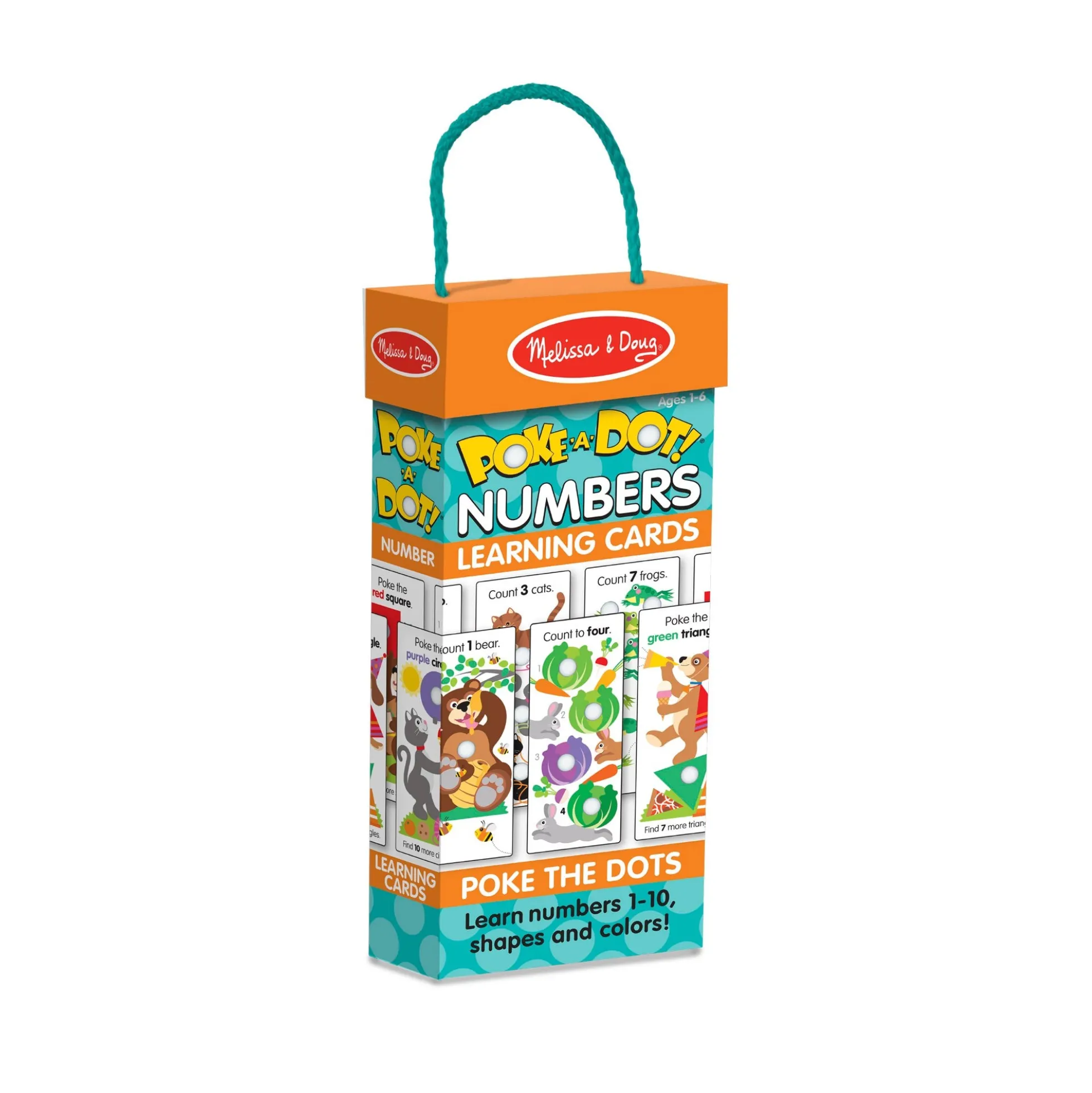Poke-A-Dot Jumbo Number Learning Cards