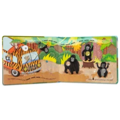 Poke-a-Dot: The Wheels on the Bus Wild Safari Board Book