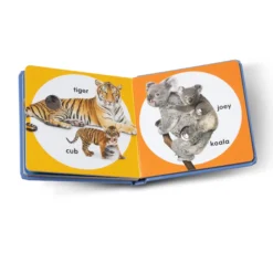 Poke-a-Dot: Wild Animal Families Board Book
