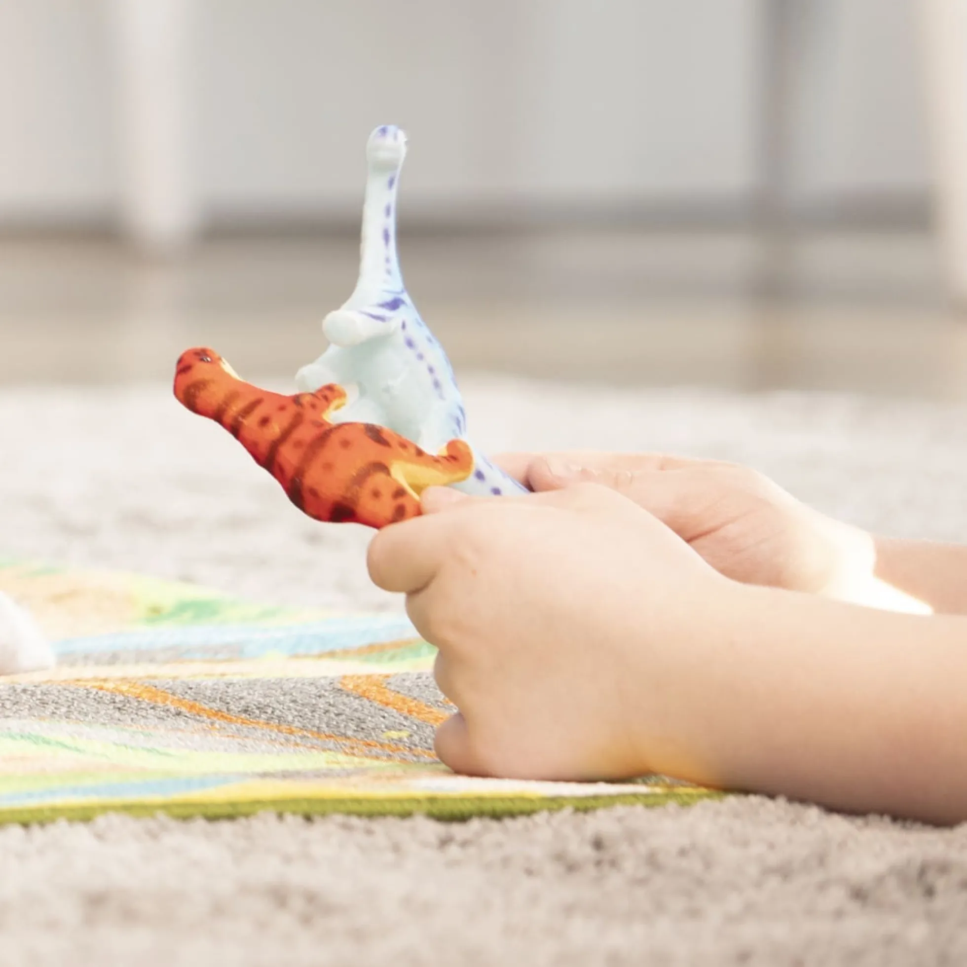 Prehistoric Playground Dinosaur Rug