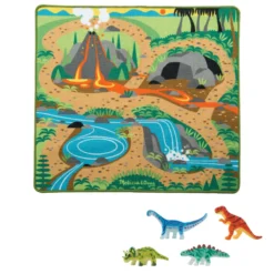 Prehistoric Playground Dinosaur Rug