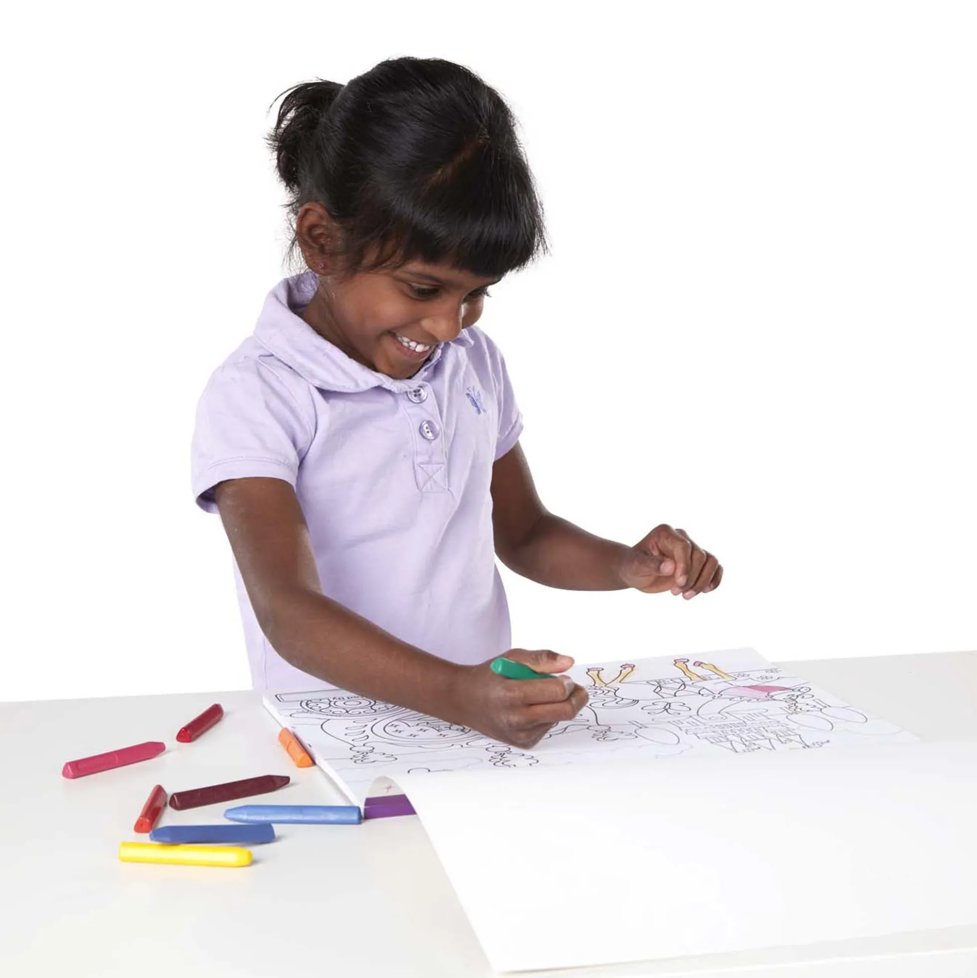 Princess, Fairy, Animals & More Coloring and Sticker Pad Bundle