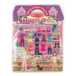 Puffy Sticker Activity Book - Dress-Up