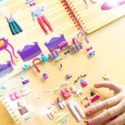 Puffy Sticker Activity Book - Day of Glamour