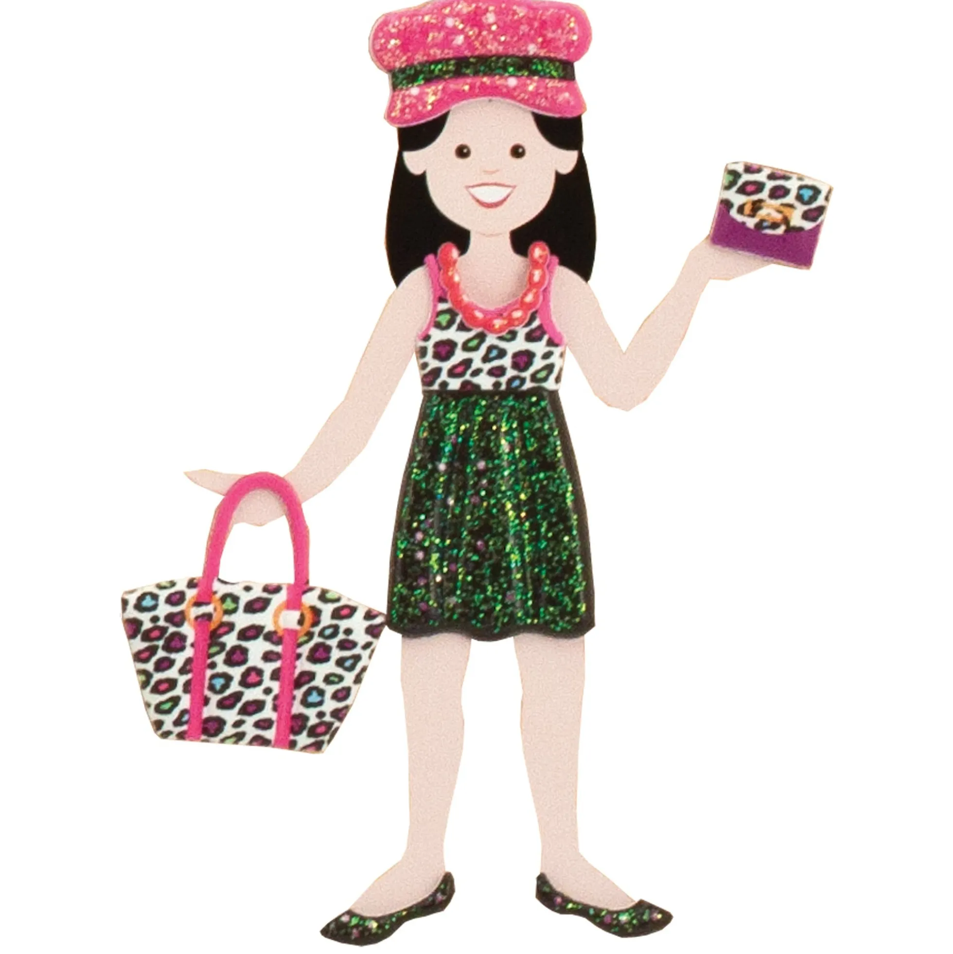 Puffy Sticker Activity Book - Day of Glamour