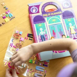 Puffy Sticker Activity Book - Day of Glamour
