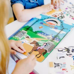 Puffy Sticker Activity Book - Riding Club