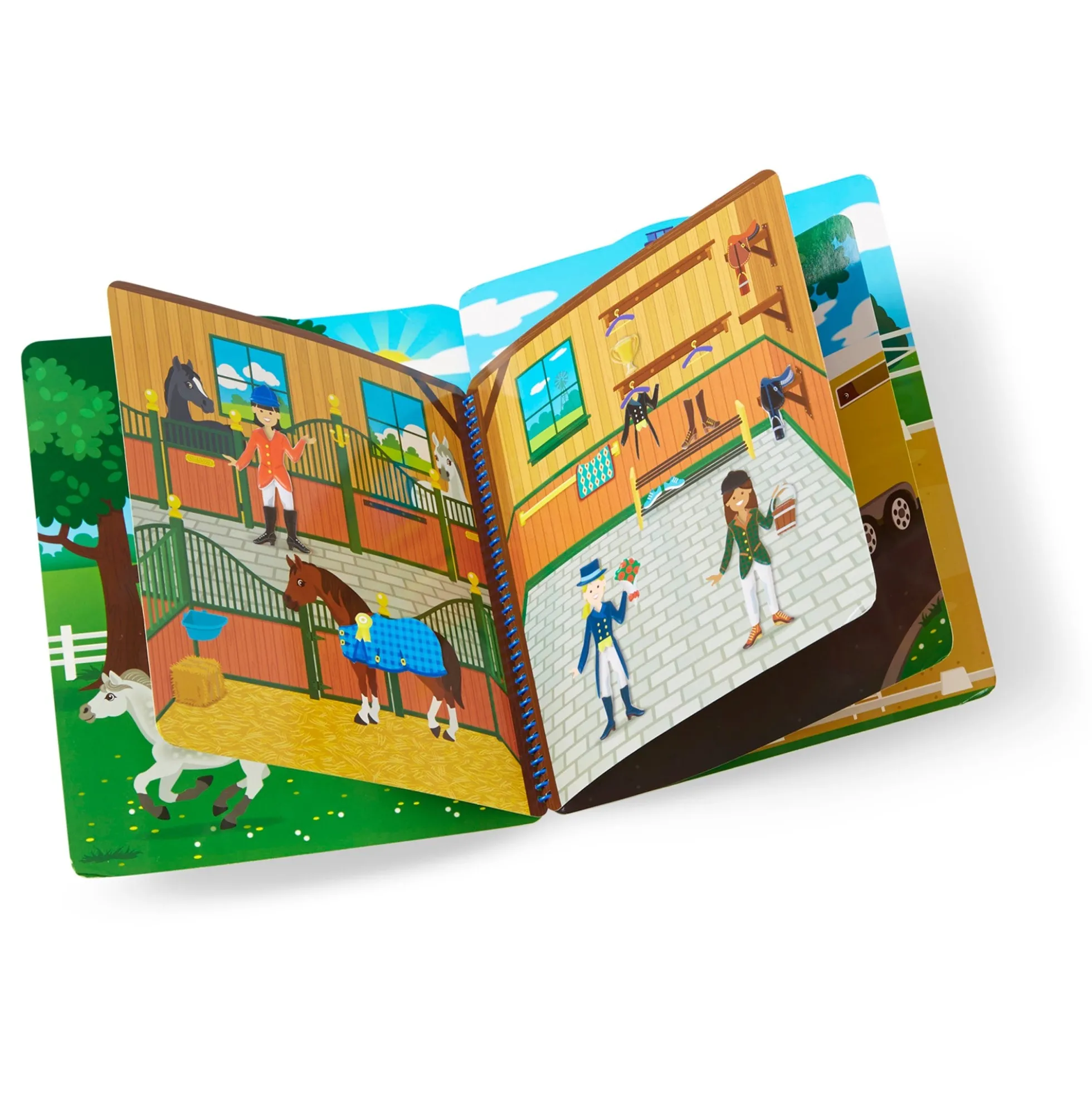 Puffy Sticker Activity Book - Riding Club