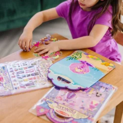 Puffy Sticker Bundle - Dress-Up, Princess and Mermaid