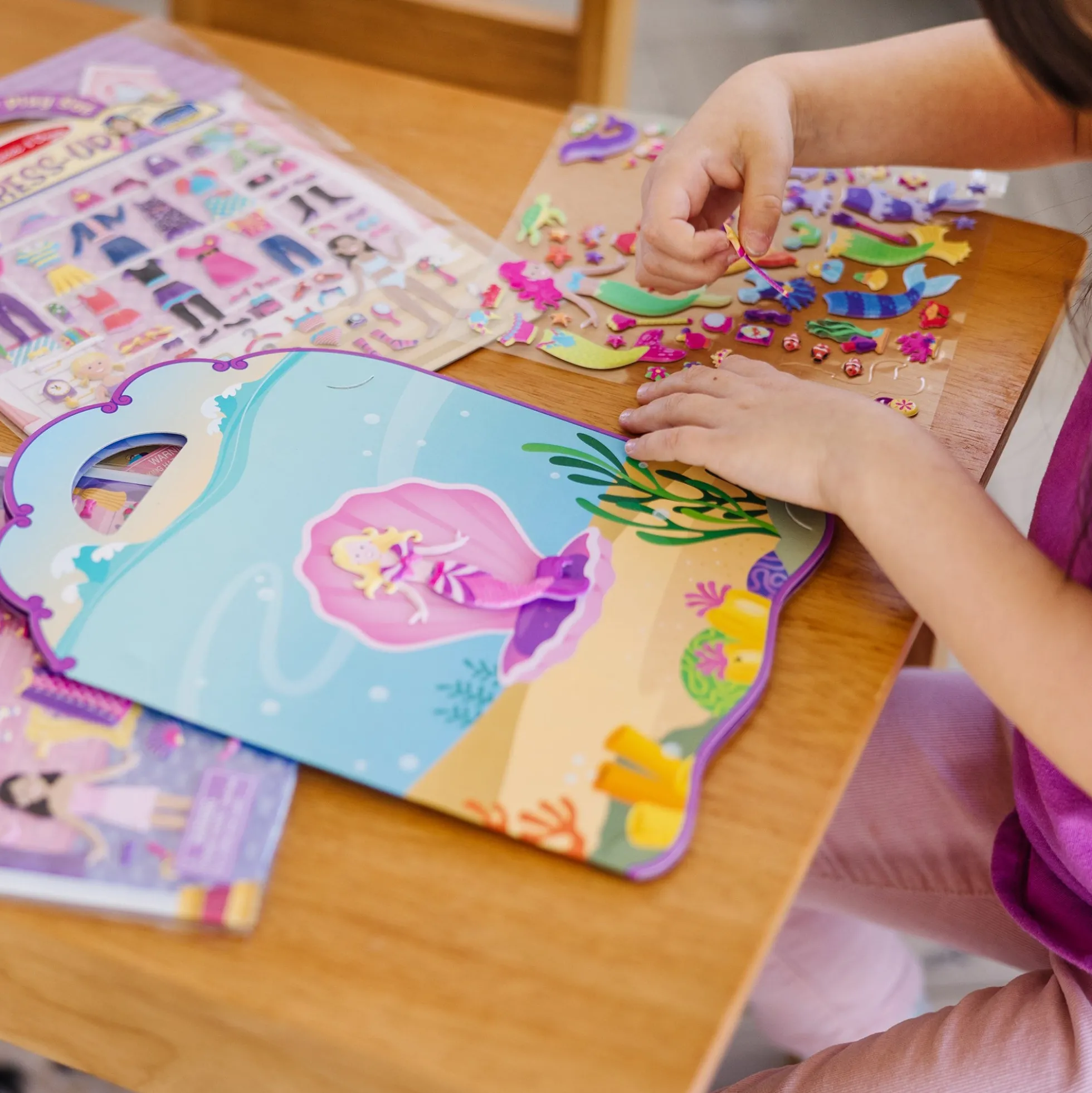 Puffy Sticker Bundle - Dress-Up, Princess and Mermaid