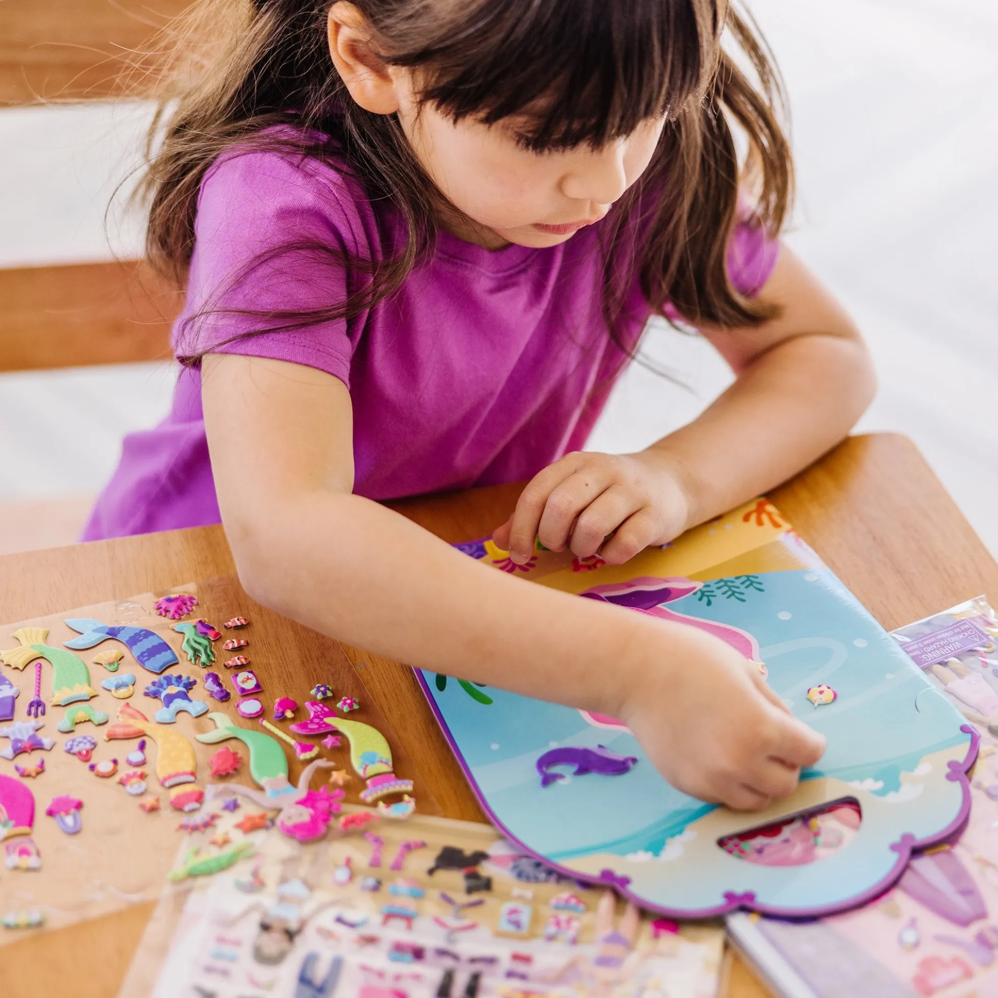 Puffy Sticker Bundle - Dress-Up, Princess and Mermaid