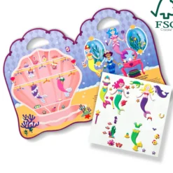 Puffy Sticker Play Set - Mermaid