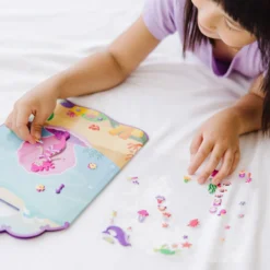Puffy Sticker Play Set - Mermaid