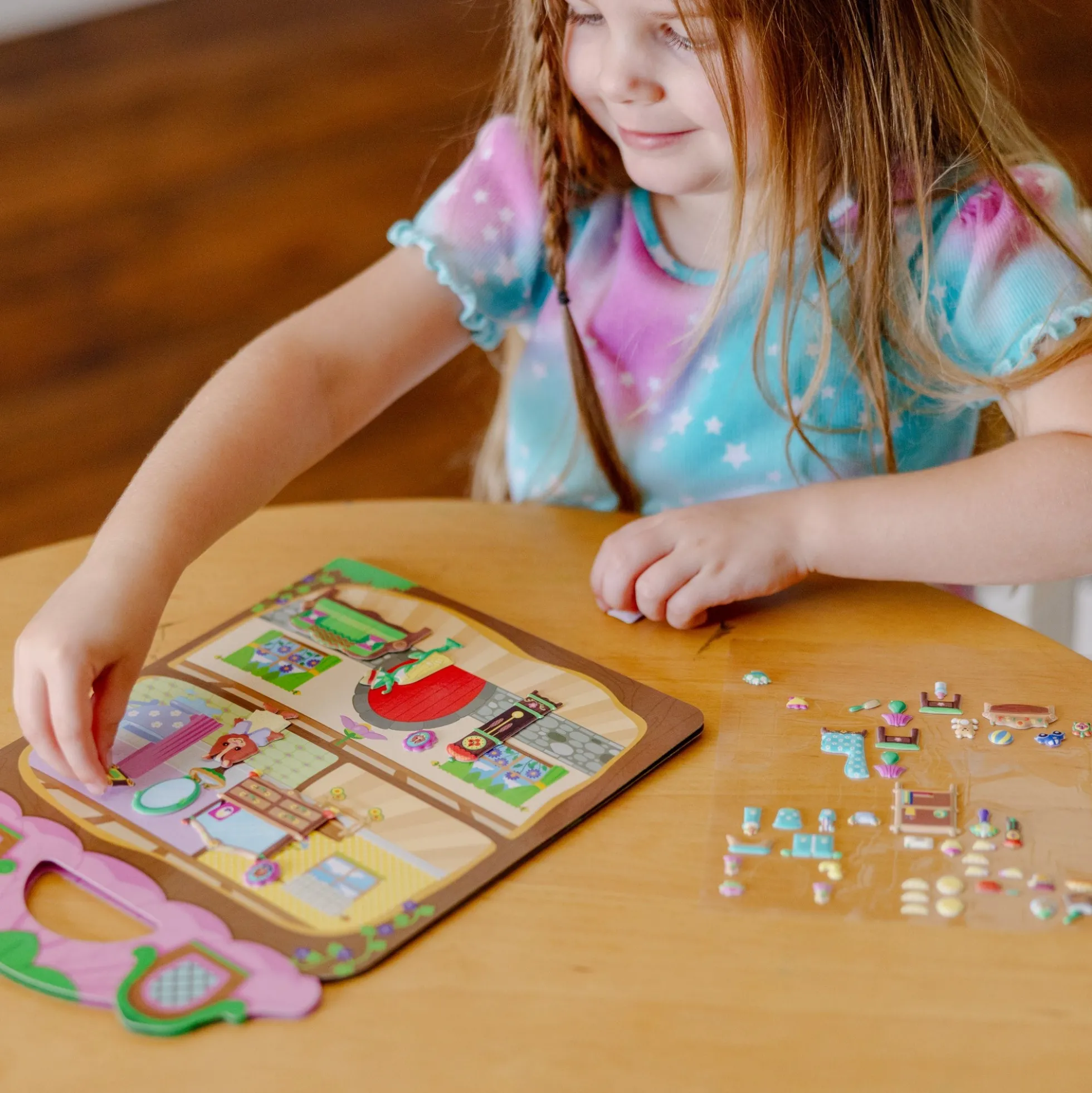 Puffy Sticker Play Set 3-Pack: On the Farm, Safari, Chipmunk House
