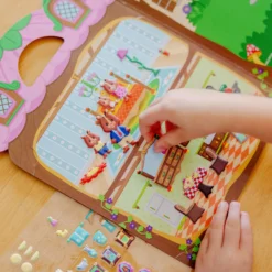 Puffy Sticker Play Set 3-Pack: On the Farm, Safari, Chipmunk House