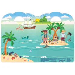 Puffy Sticker Play Set - Pirate