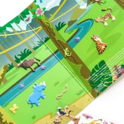 Puffy Sticker Play Set - Safari