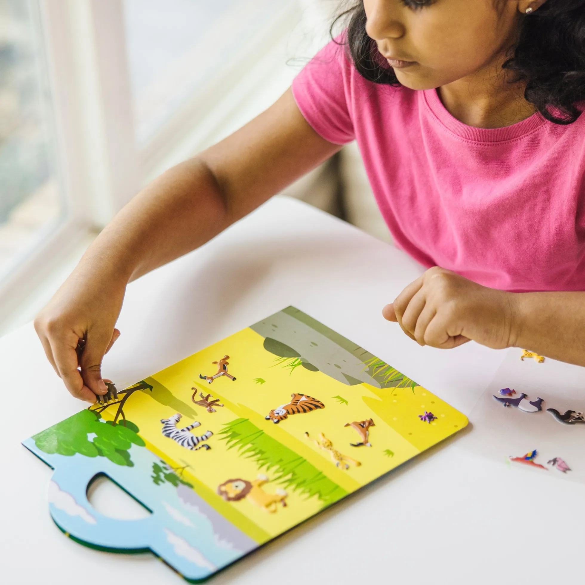 Puffy Sticker Play Set - Safari