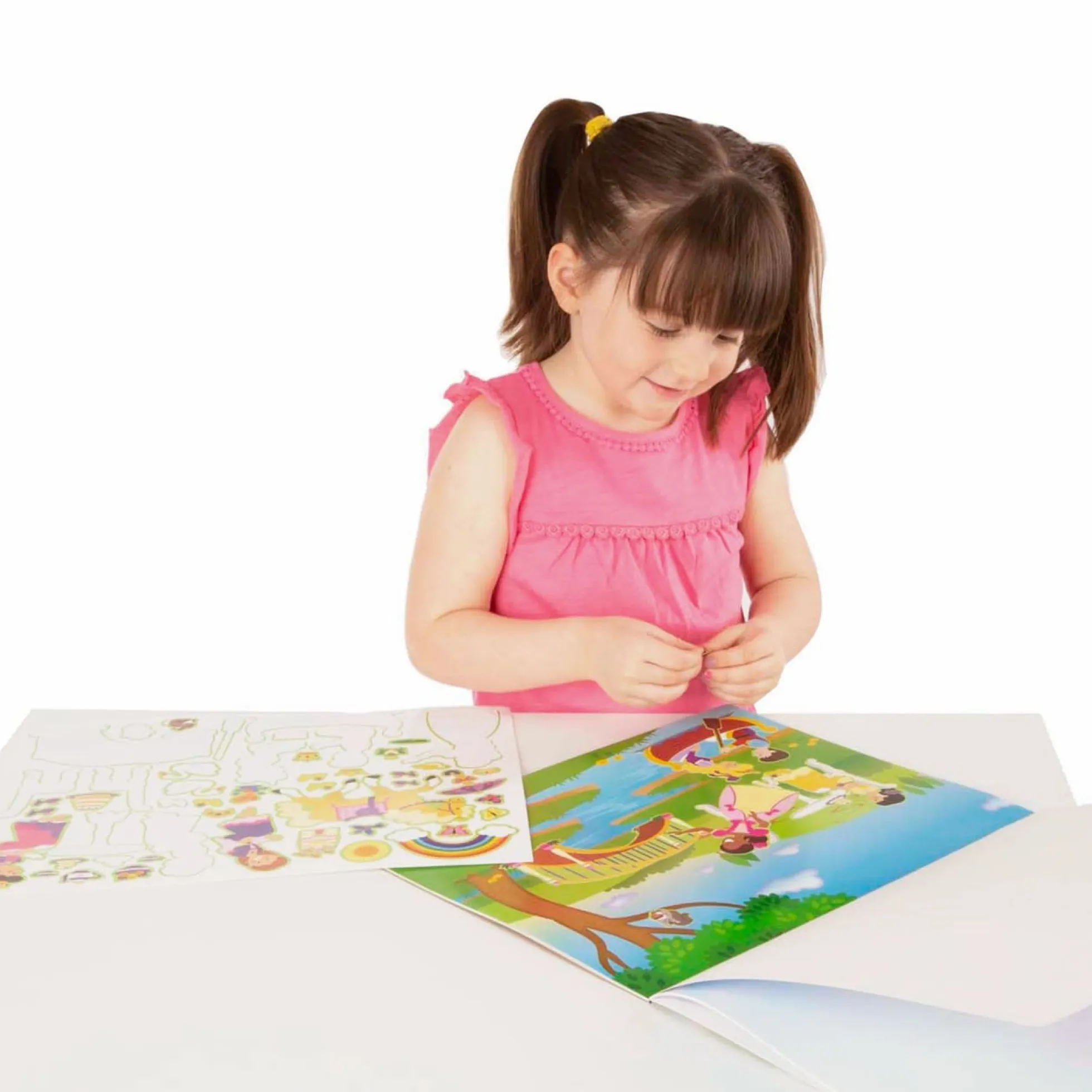 Reusable Sticker Pad Bundle - Fairy, Princess, Dress-Up, and Play House