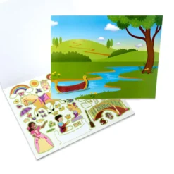 Reusable Sticker Pad Bundle - Fairy, Princess, Dress-Up, and Play House