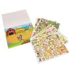 Reusable Sticker Pad - Farm