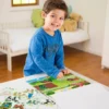 Reusable Sticker Pad 3-Pack: Vehicles, Habitats, Prehistoric