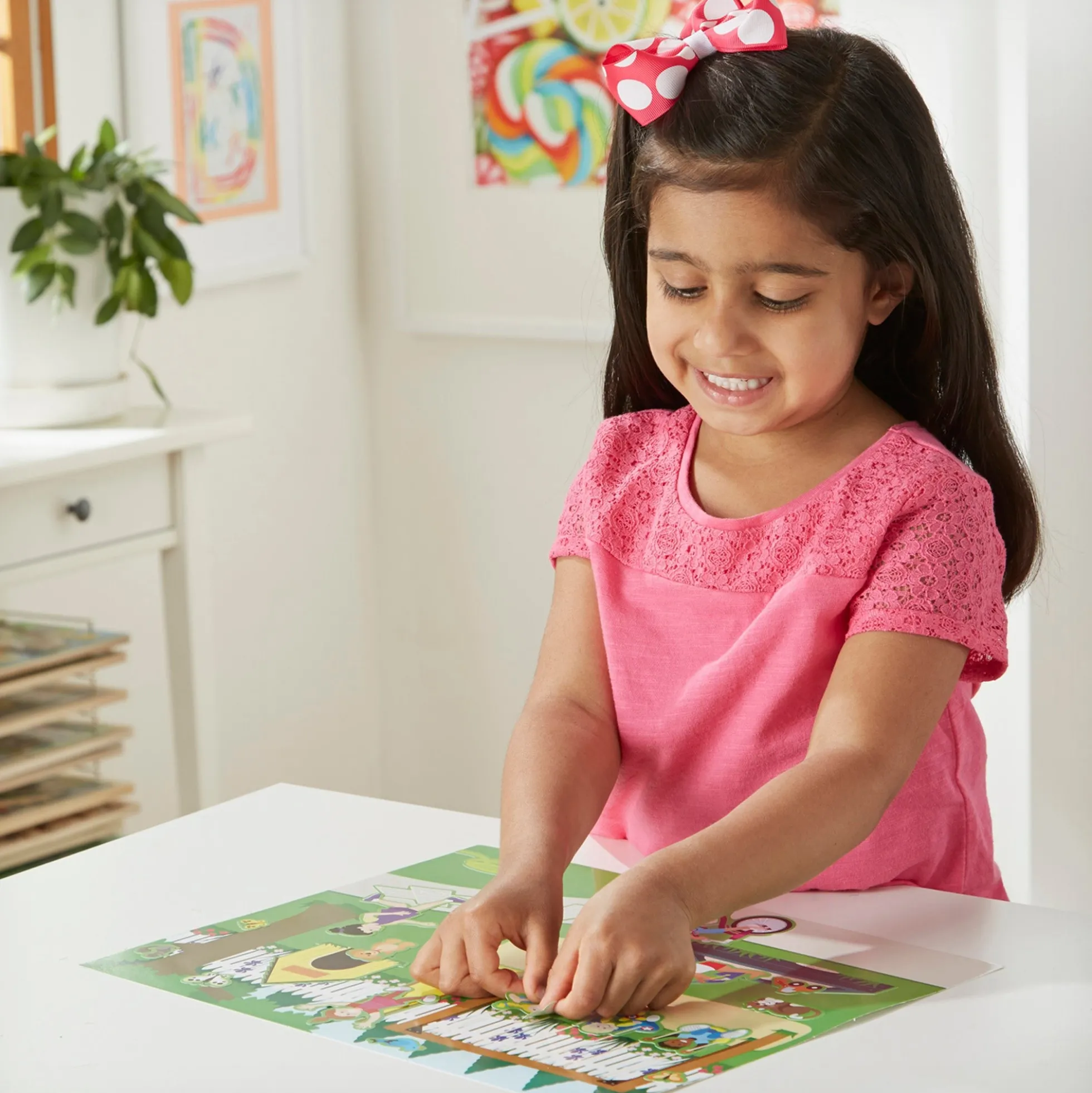 Reusable Sticker Pad - Play House!