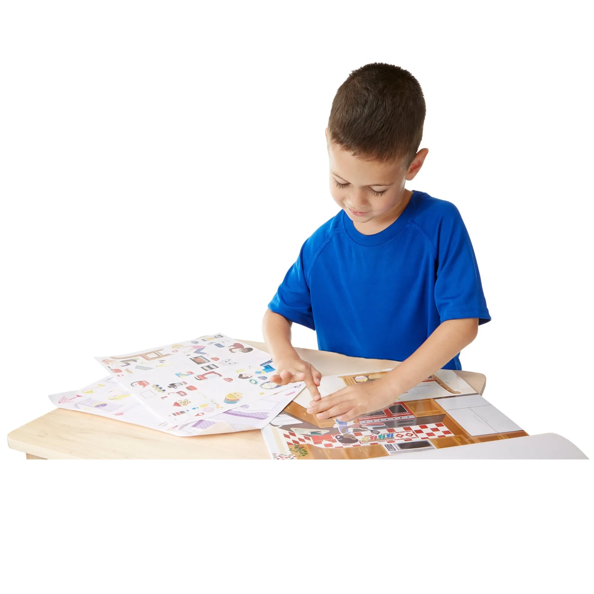Reusable Sticker Pad - Play House!