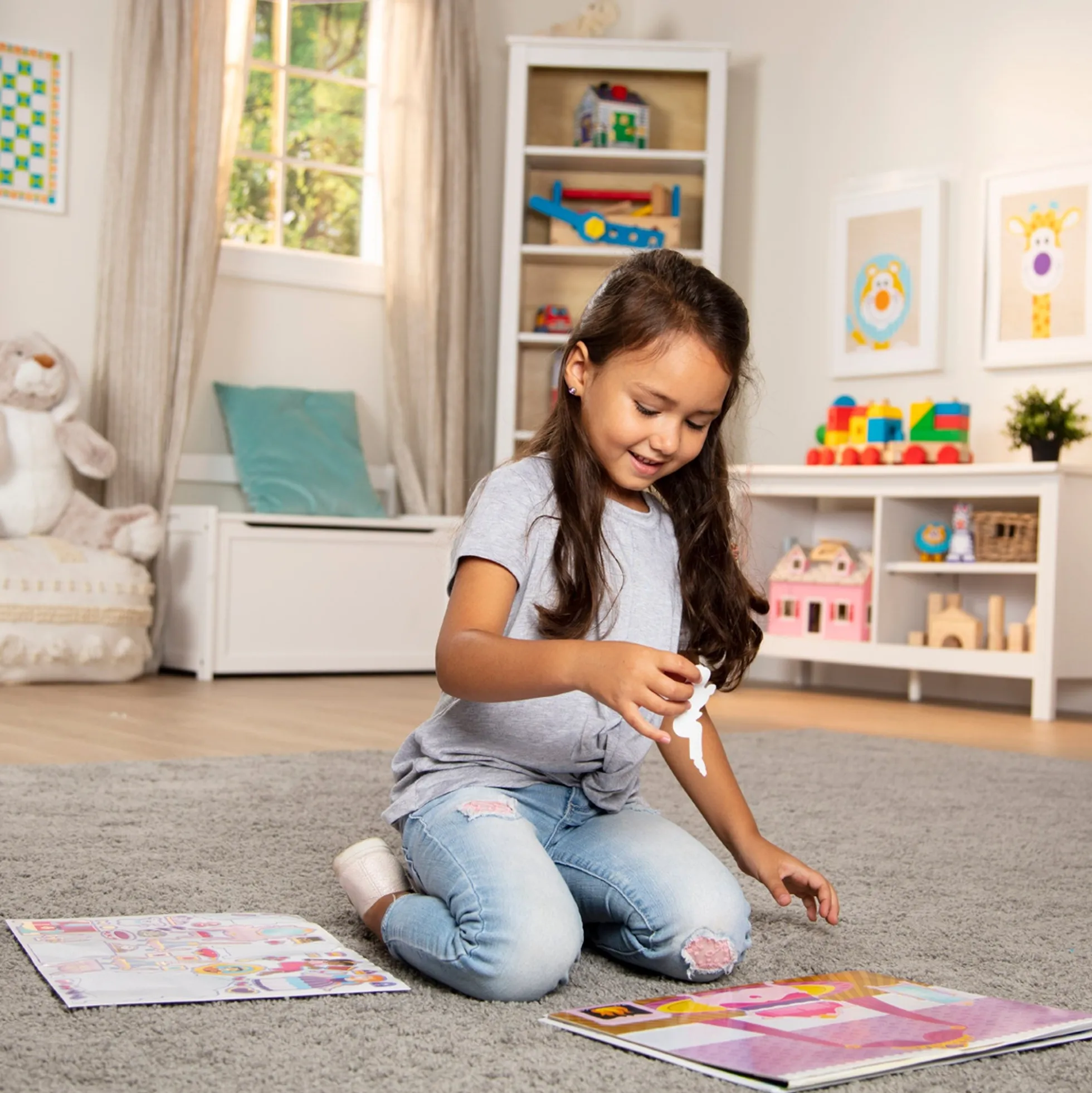 Reusable Sticker Pad - Princess Castle